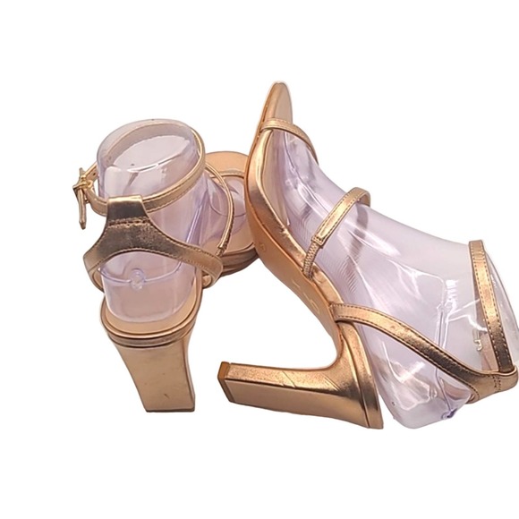 Mix no 6 Aliciana sandals In Rose Gold size 8M - Picture 5 of 6